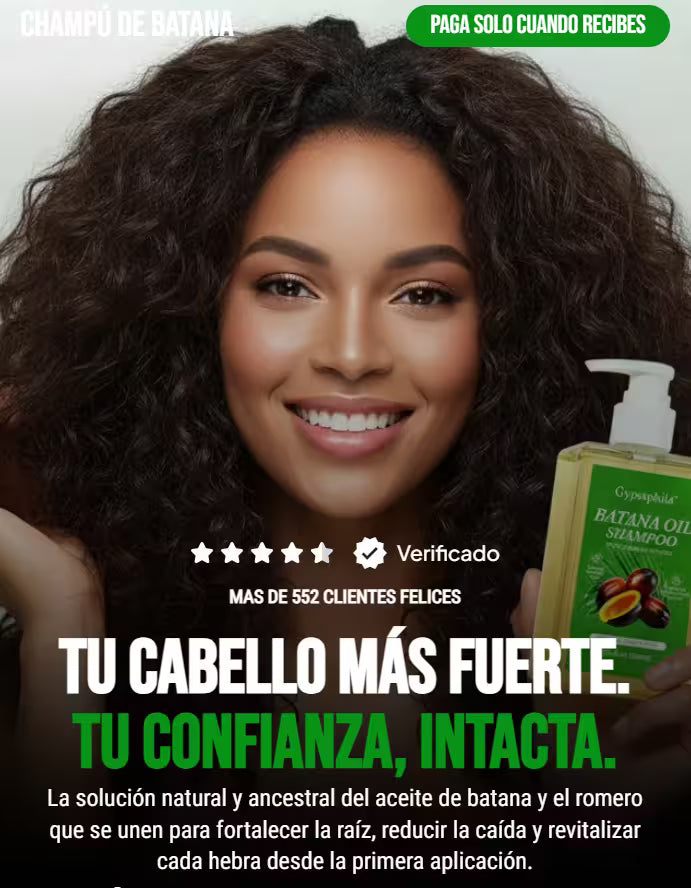 Shampoo De Batana 💥El Shampoo que activa folículos y trae tu cabello de vuelta✨