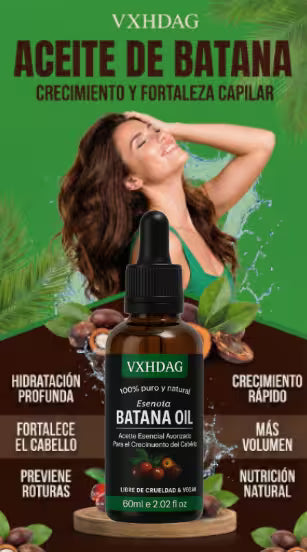 Aceite de Batana Original 🌱Recupera tu Cabello en Tan Solo Semanas✨