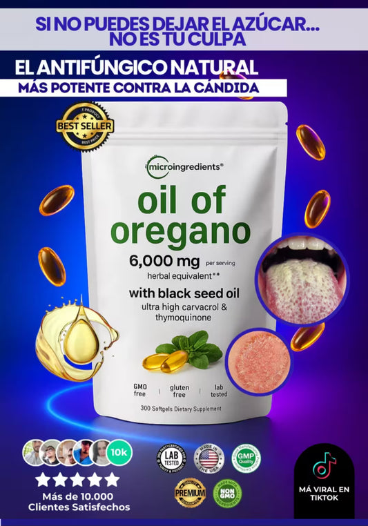 🌿✨ “Defensas fuertes, vida sana 💪🛡️ con Oil of Oregano + Black Seed